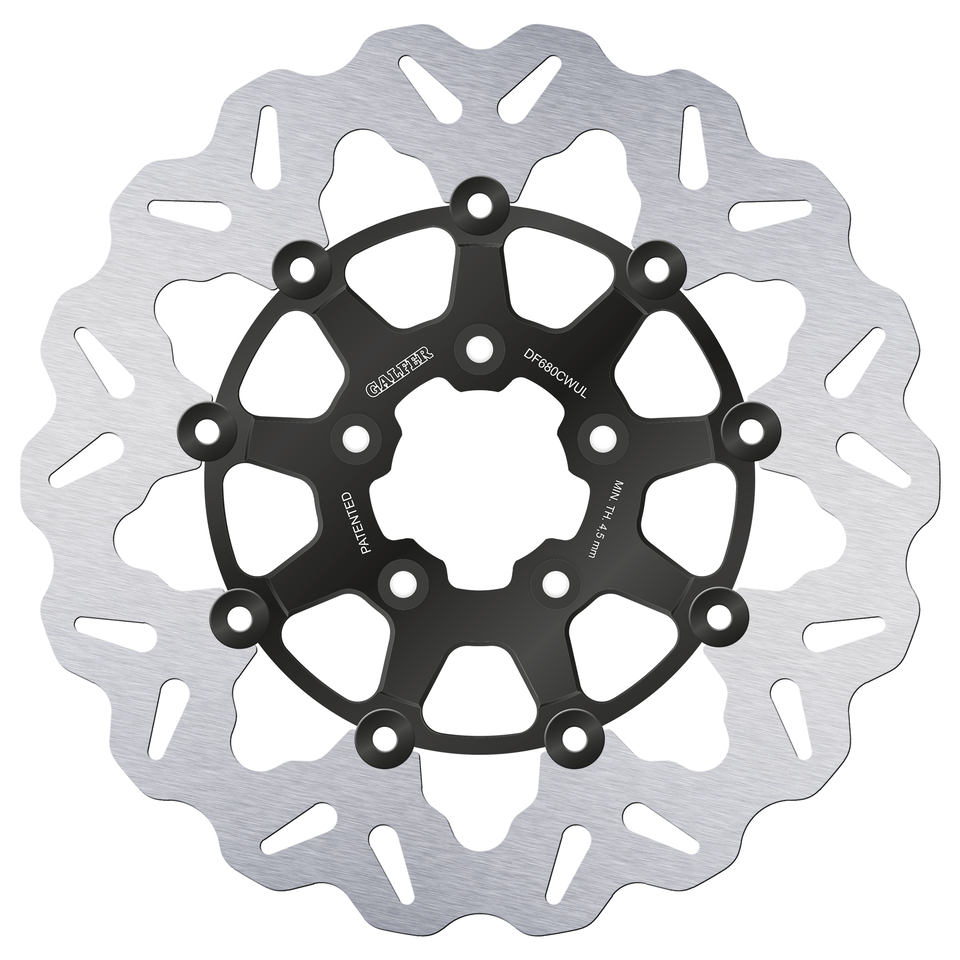 Disque de frein arrière Standard Floating Wave® de 11,5 pouces - Harley Davidson