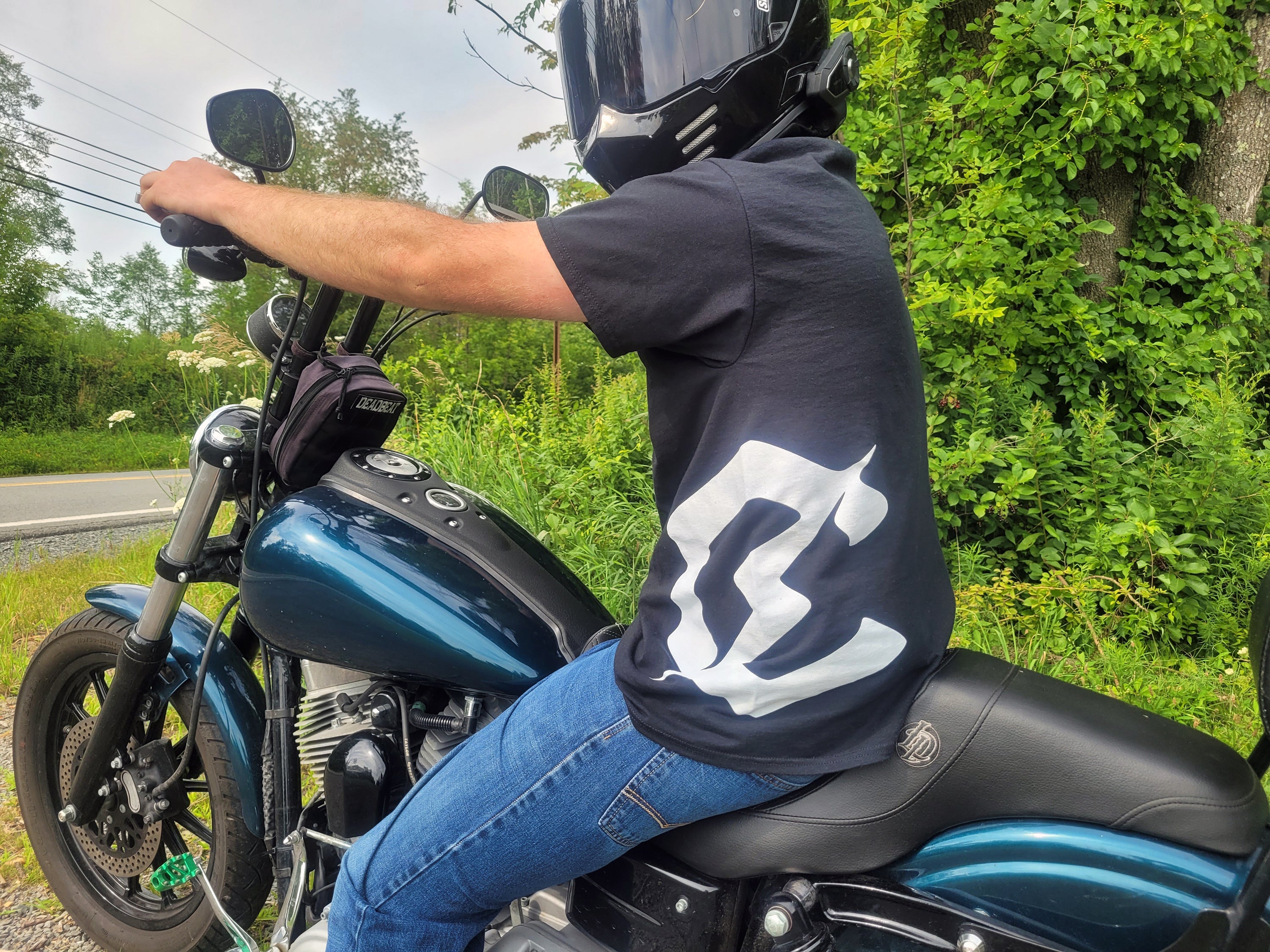 T-shirt vue latérale