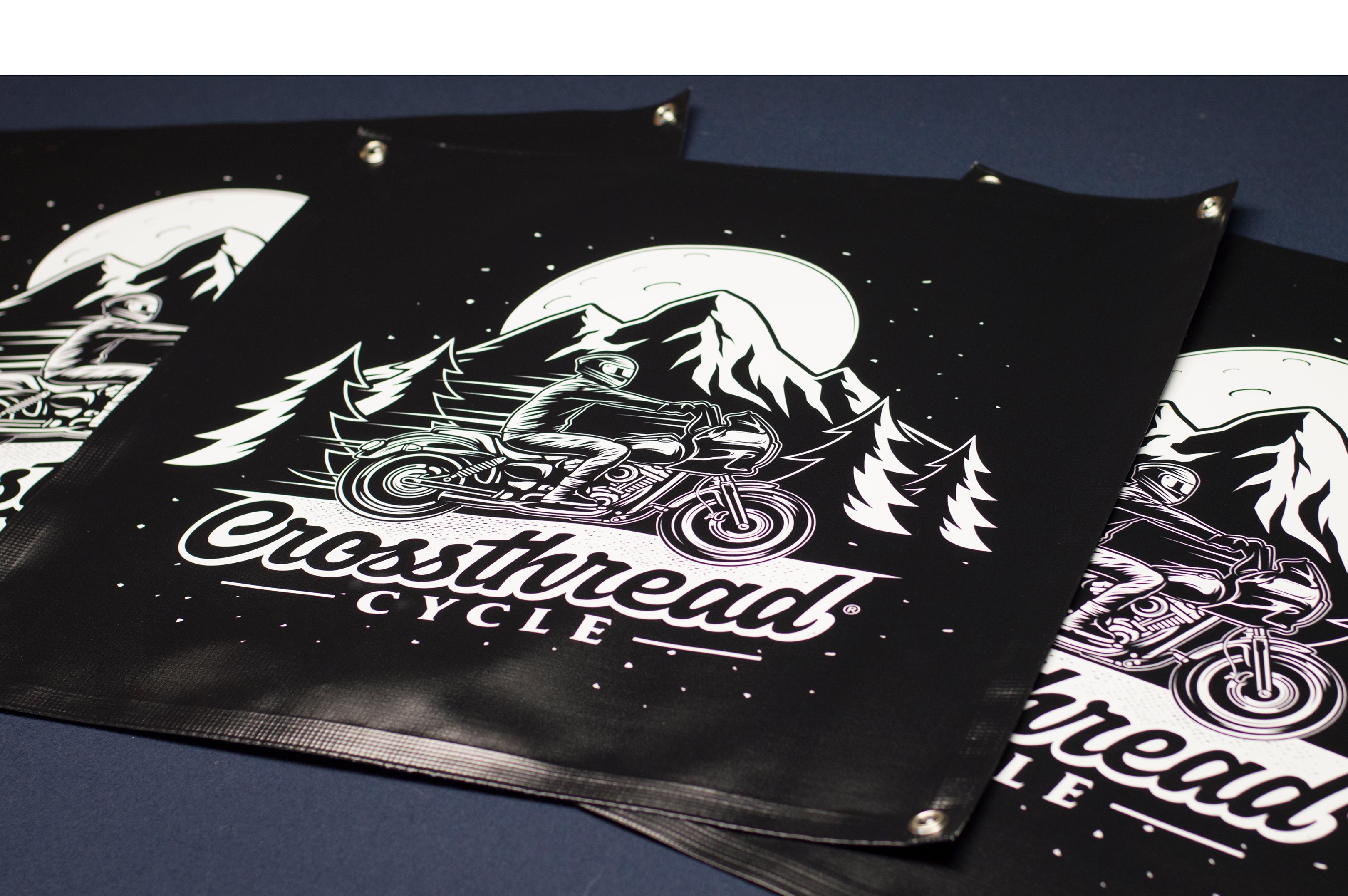 Bannière de boutique Crossthread Mountain Ride