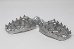 Chevilles de cercueil à fil croisé argent