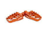 Chevilles de cercueil à fil croisé Mandarine