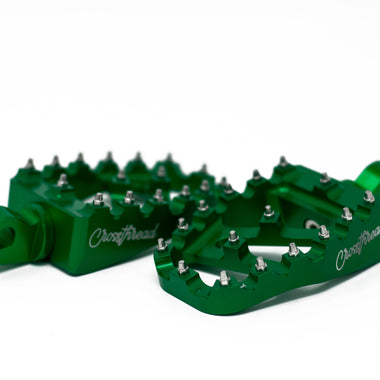 Chevilles de cercueil à fil croisé vert