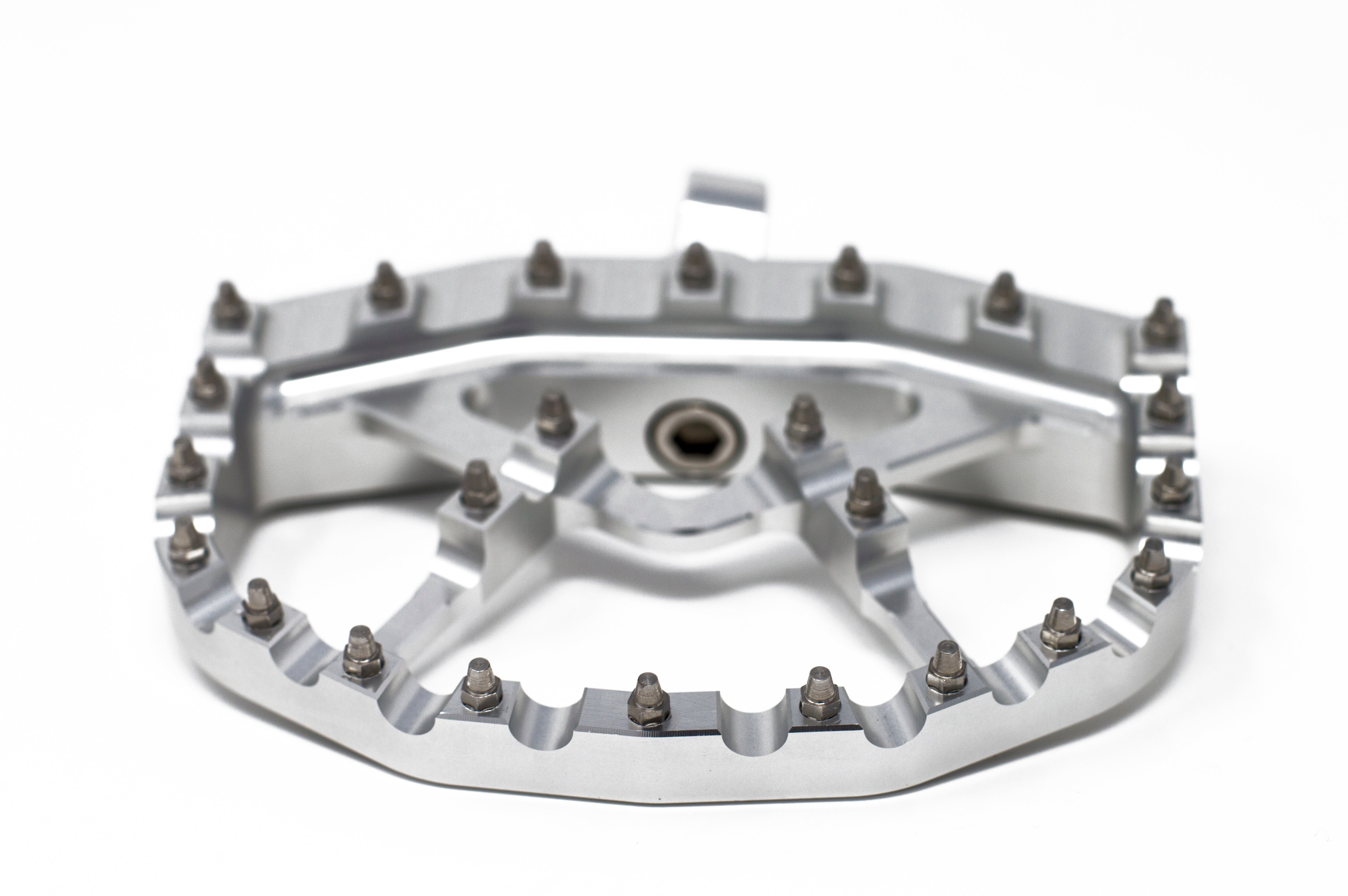 Mini-planchers à triple montage, argent