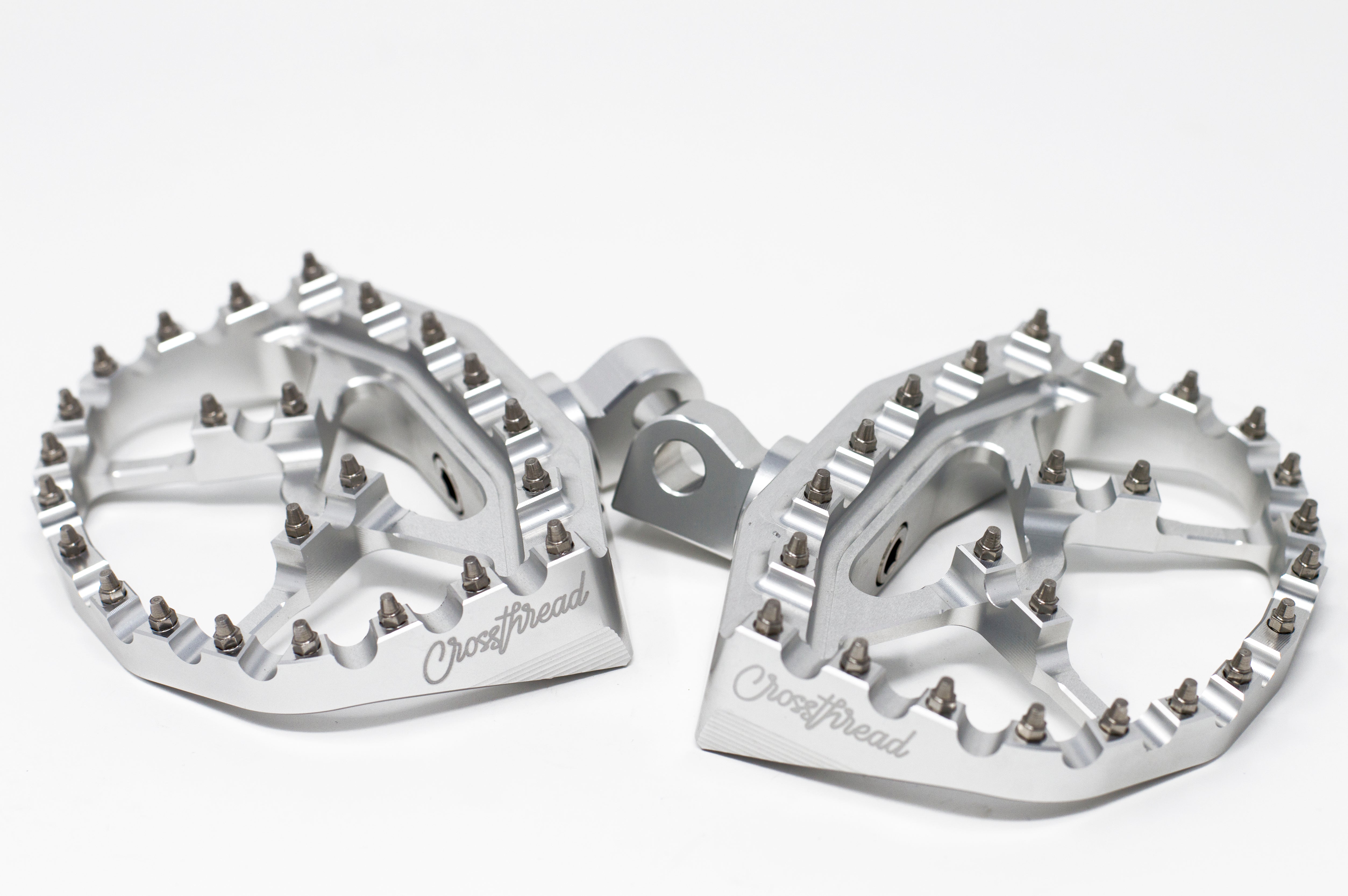 Mini-planchers à triple montage, argent