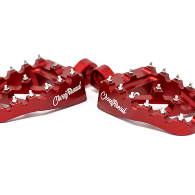 Chevilles de cercueil à fil croisé rouge