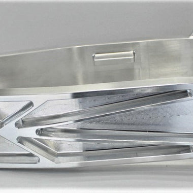Speed Dealer Customs FXR Swingarm - Completely Machined Finish Silver in Color