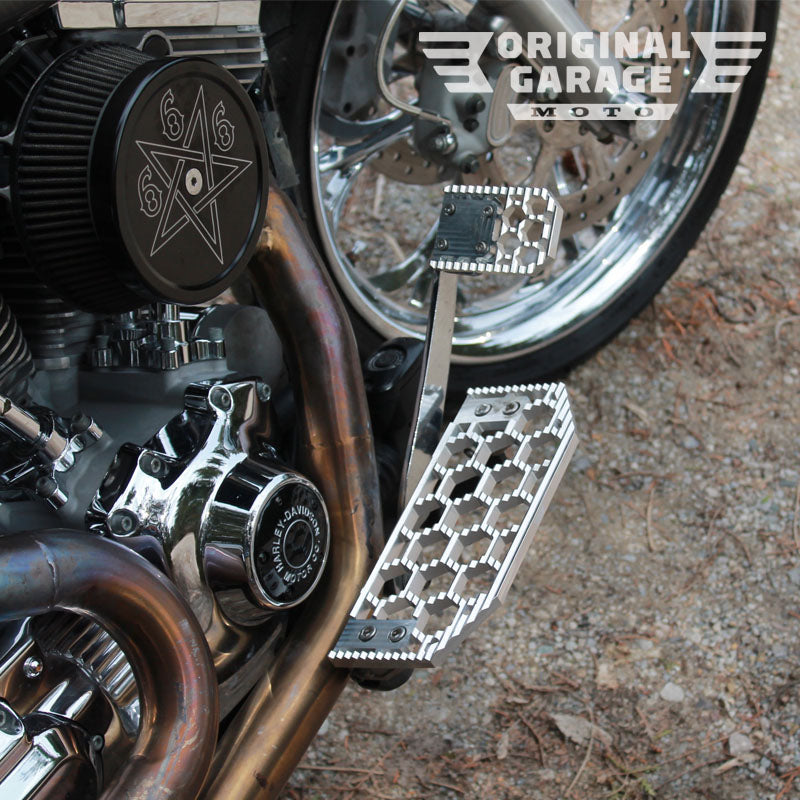 OG Bagger HoneyComp Floorboards for Harley Davidson Motorcycle - Original Garage Moto