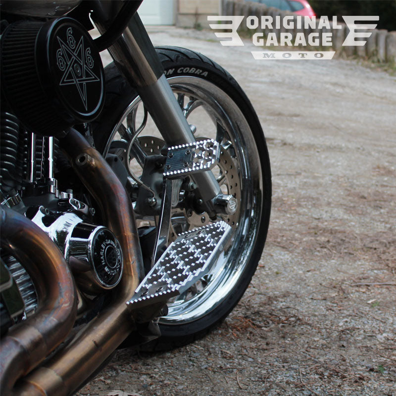 OG Bagger HoneyComp Floorboards for Harley Davidson Motorcycle - Original Garage Moto