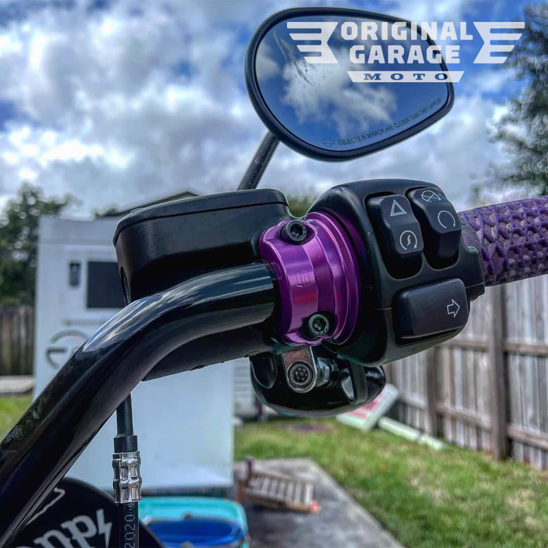 Harley-Davidson Billet Clutch / Brake Perch Clamp