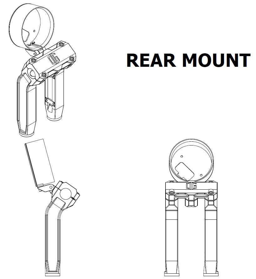 Pod de jauge de billette OG Indian Chief