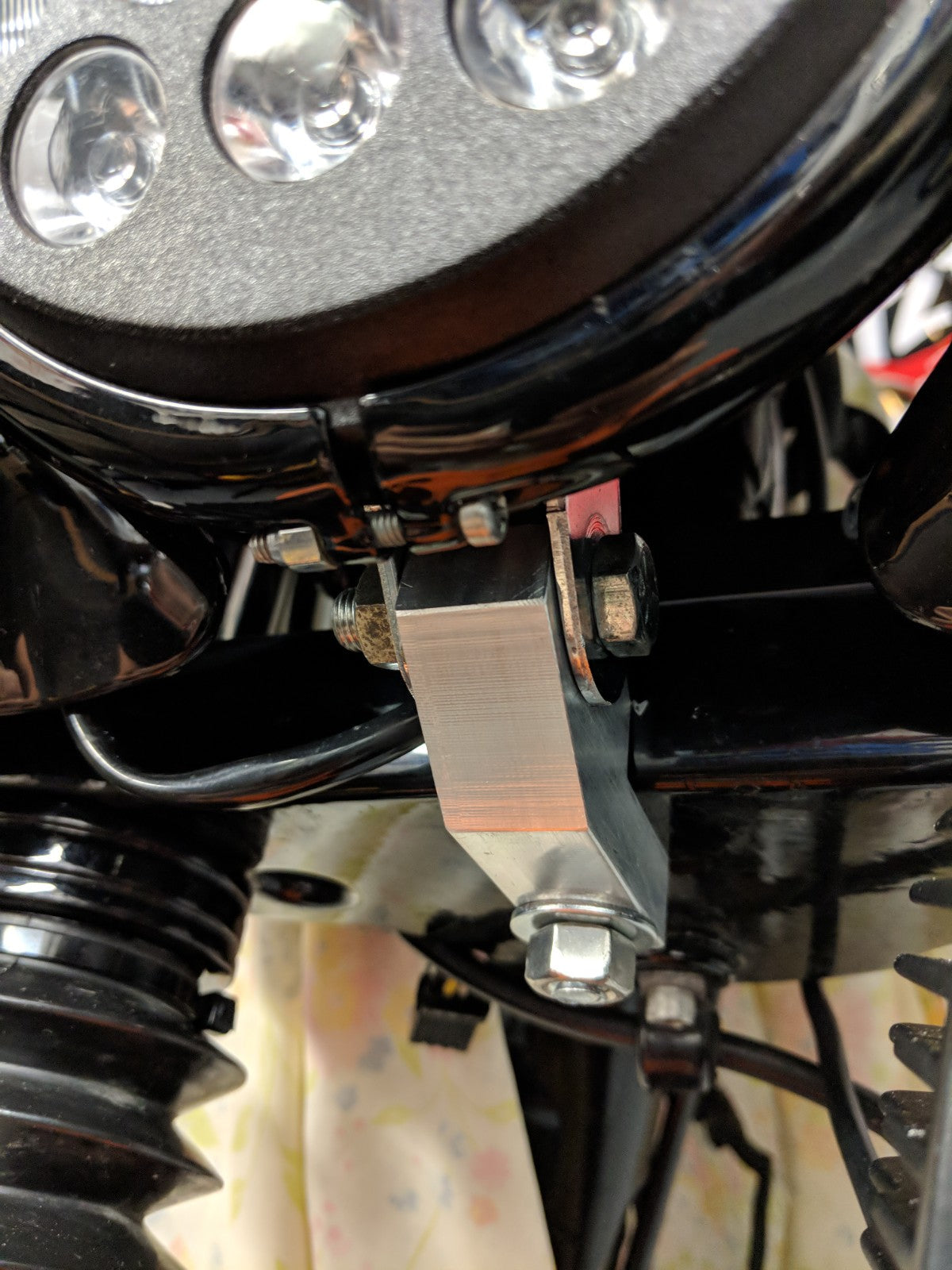 OG T-Sport Fairing Headlight bracket - Original Garage Moto