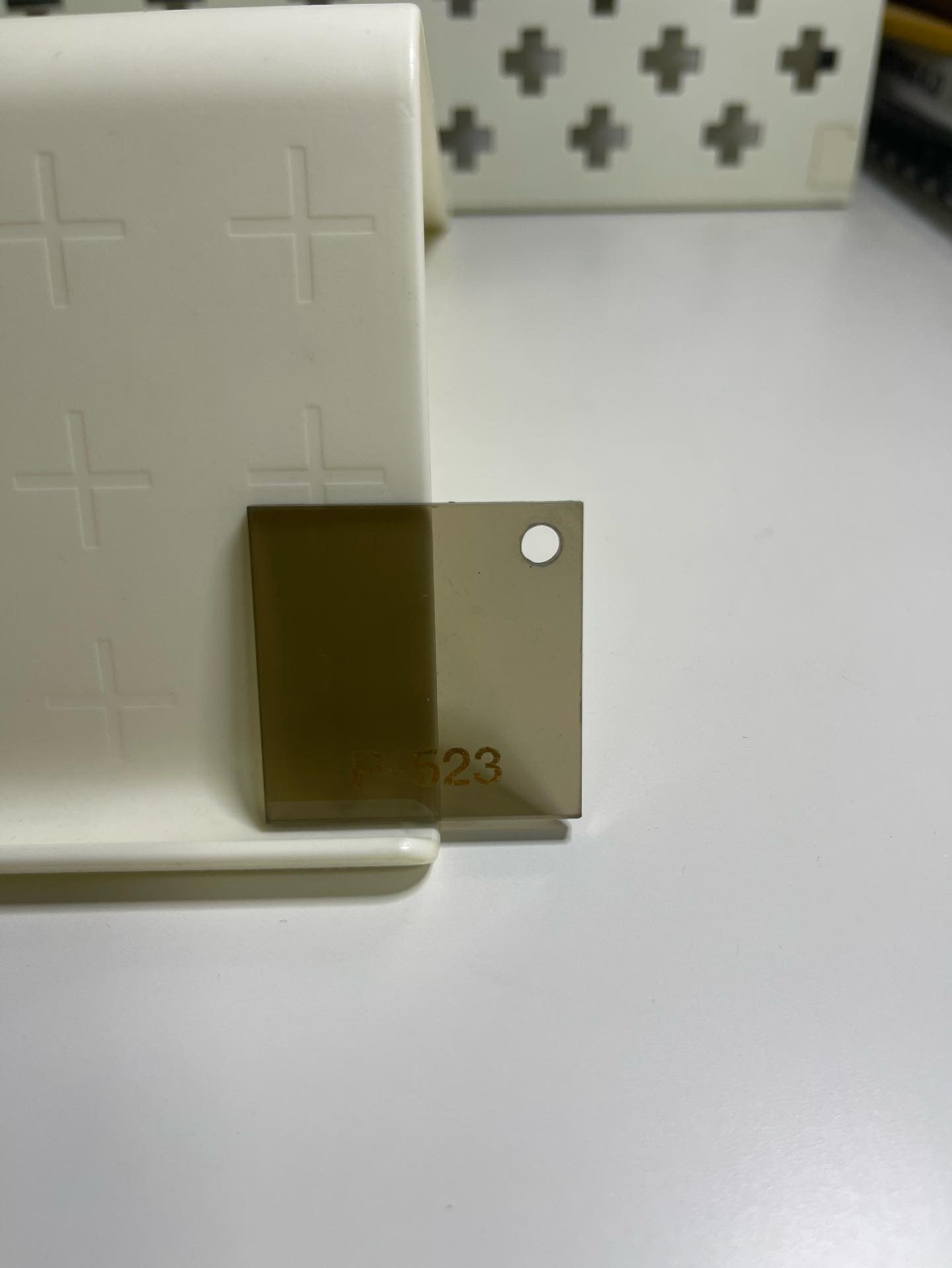 FXLRST colored windshield