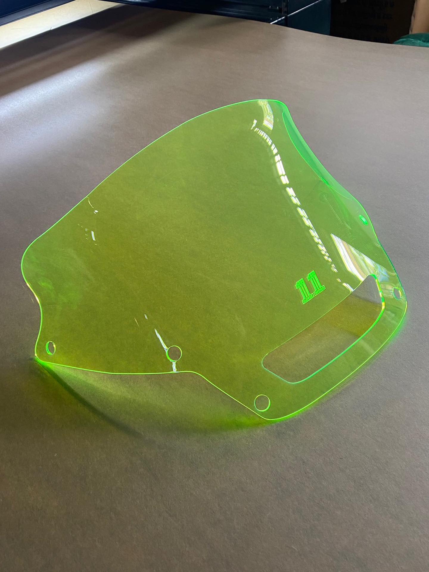 FXLRST colored windshield