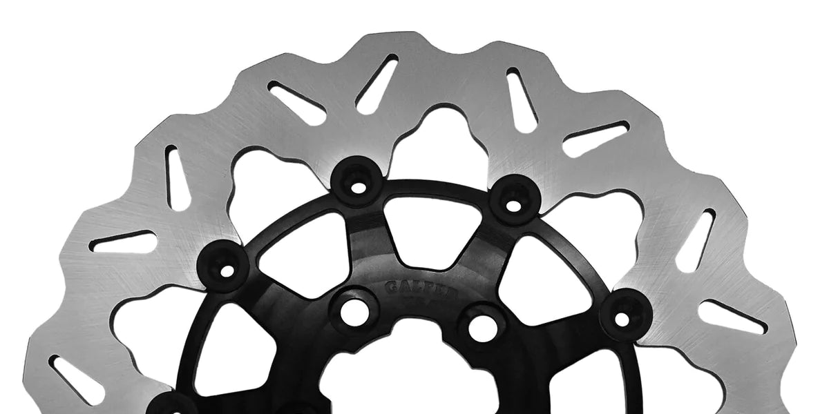 Harley Bagger Parts Front Brake Rotor Pair For Harley Davidson Touring & Baggers - Polished Stainless Steel 11.5 Stainless Steel Harley Parts