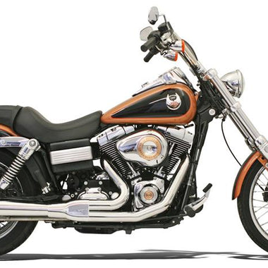 BASSANI XHAUST '91-'05 Road Rage Chrome With Long Megaphone
