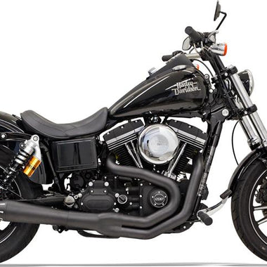 BASSANI XHAUST Dyna Road Rage 2 Mega Power Black