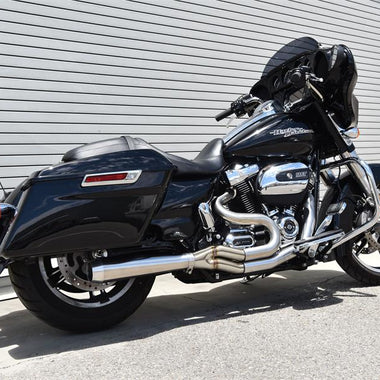 BASSANI XHAUST Road Rage 3 Stainless Mid Length Megaphone Muffler