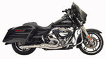 BASSANI XHAUST Road Rage 2 Mid Length Chome Hot Rod Turnout Muffler 07-16