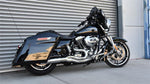 BASSANI XHAUST Road Rage 2 Mid Length Chome Hot Rod Turnout Muffler 07-16