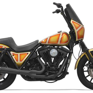 BASSANI XHAUST FXR Road Rage Short Black