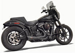BASSANI XHAUST Short "Ripper" Black