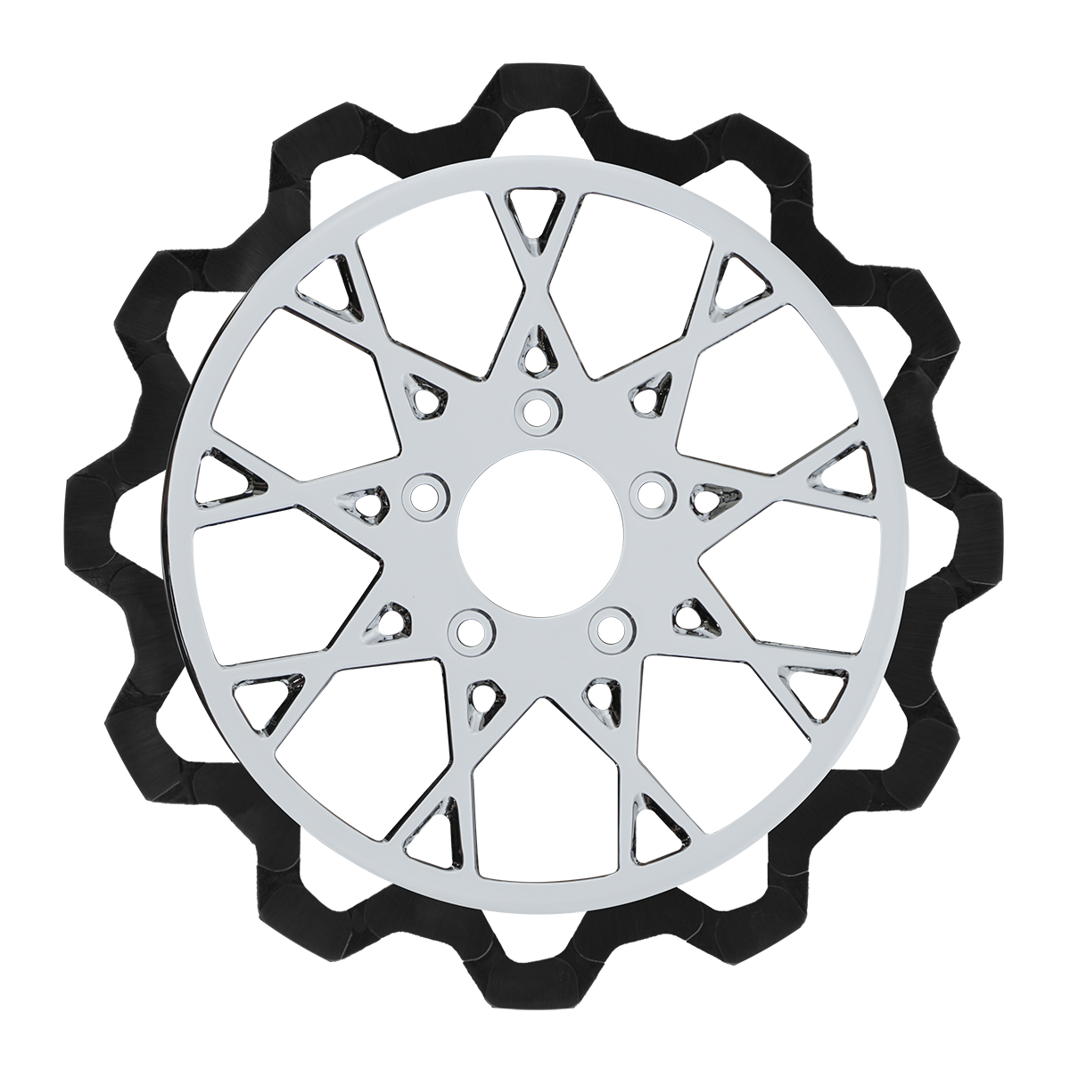 Lyndall Brakes Oversized 13" Bow-Tie Front Rotors