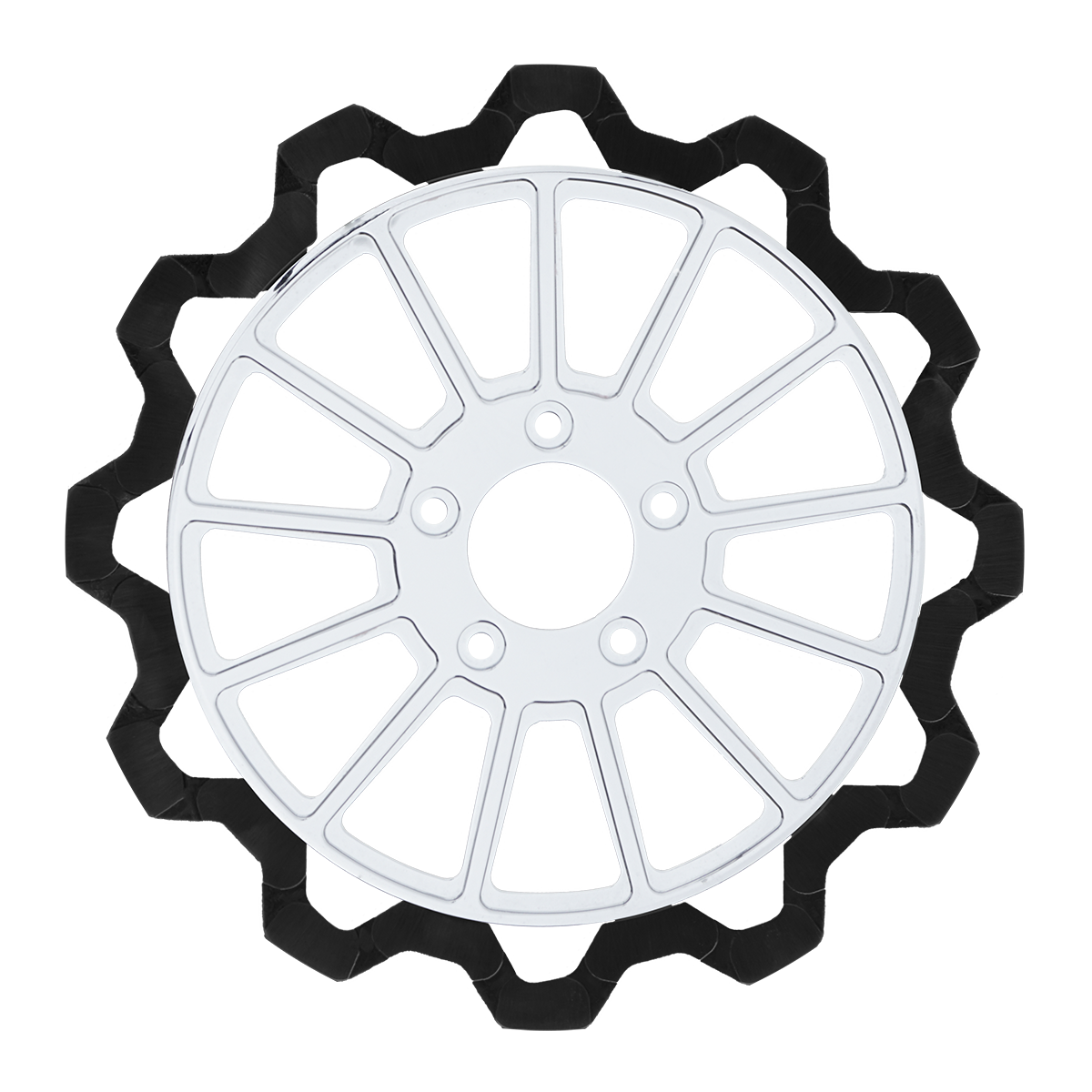 Lyndall Brakes Oversized 13" Bow-Tie Front Rotors