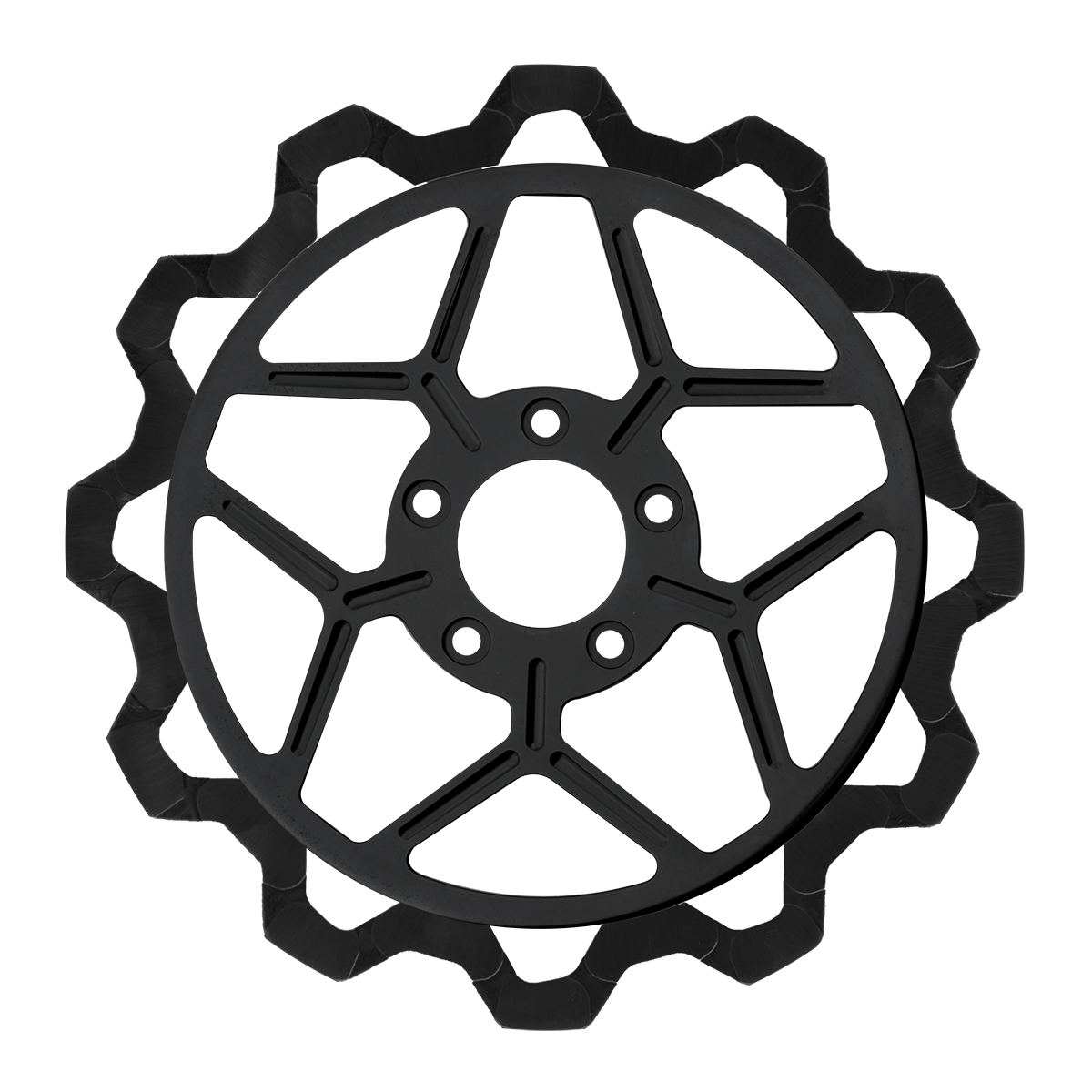 Lyndall Brakes Oversized 13" Bow-Tie Front Rotors