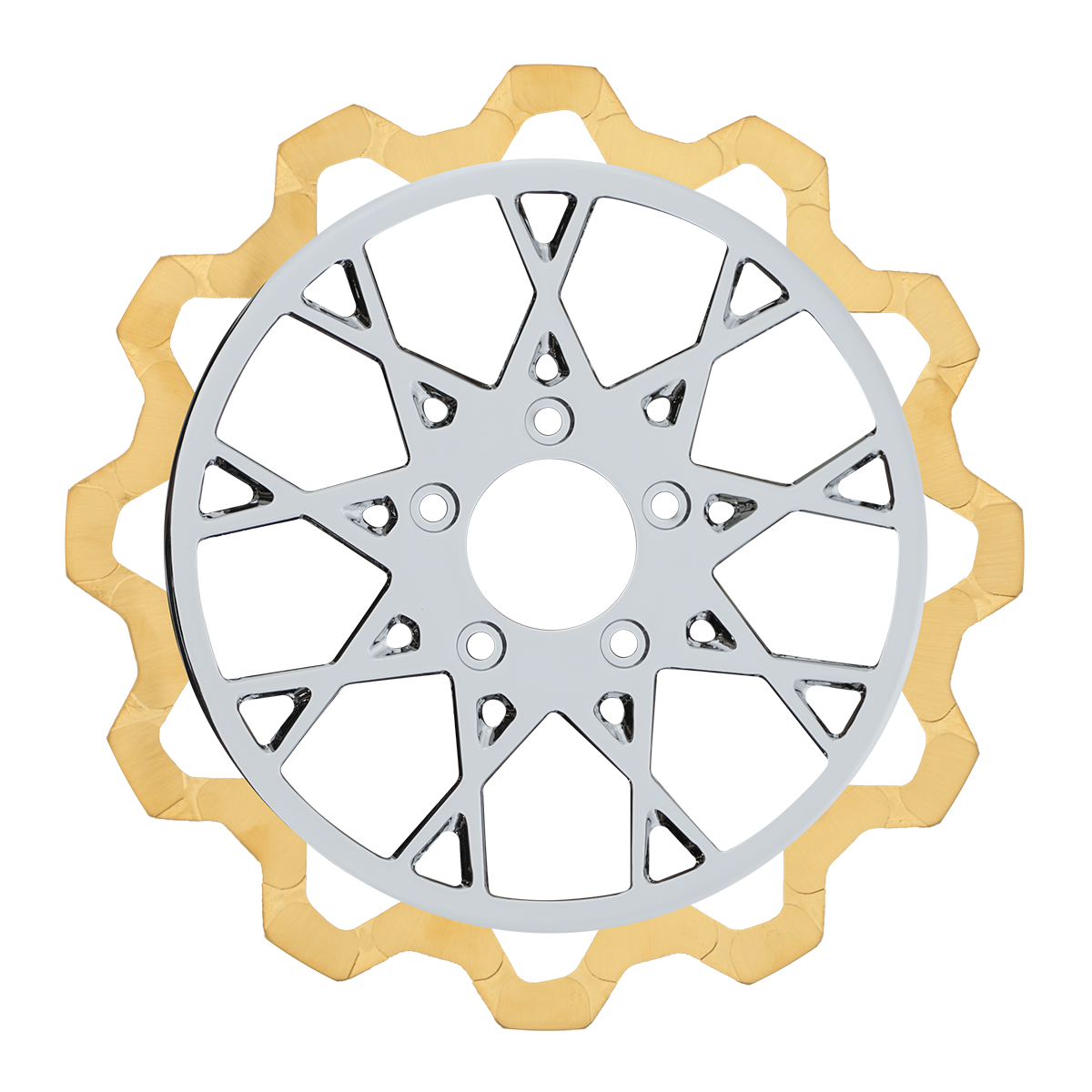 Lyndall Brakes Oversized 13" Bow-Tie Front Rotors