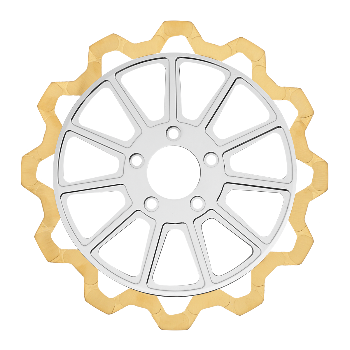 Lyndall Brakes Oversized 13" Bow-Tie Front Rotors