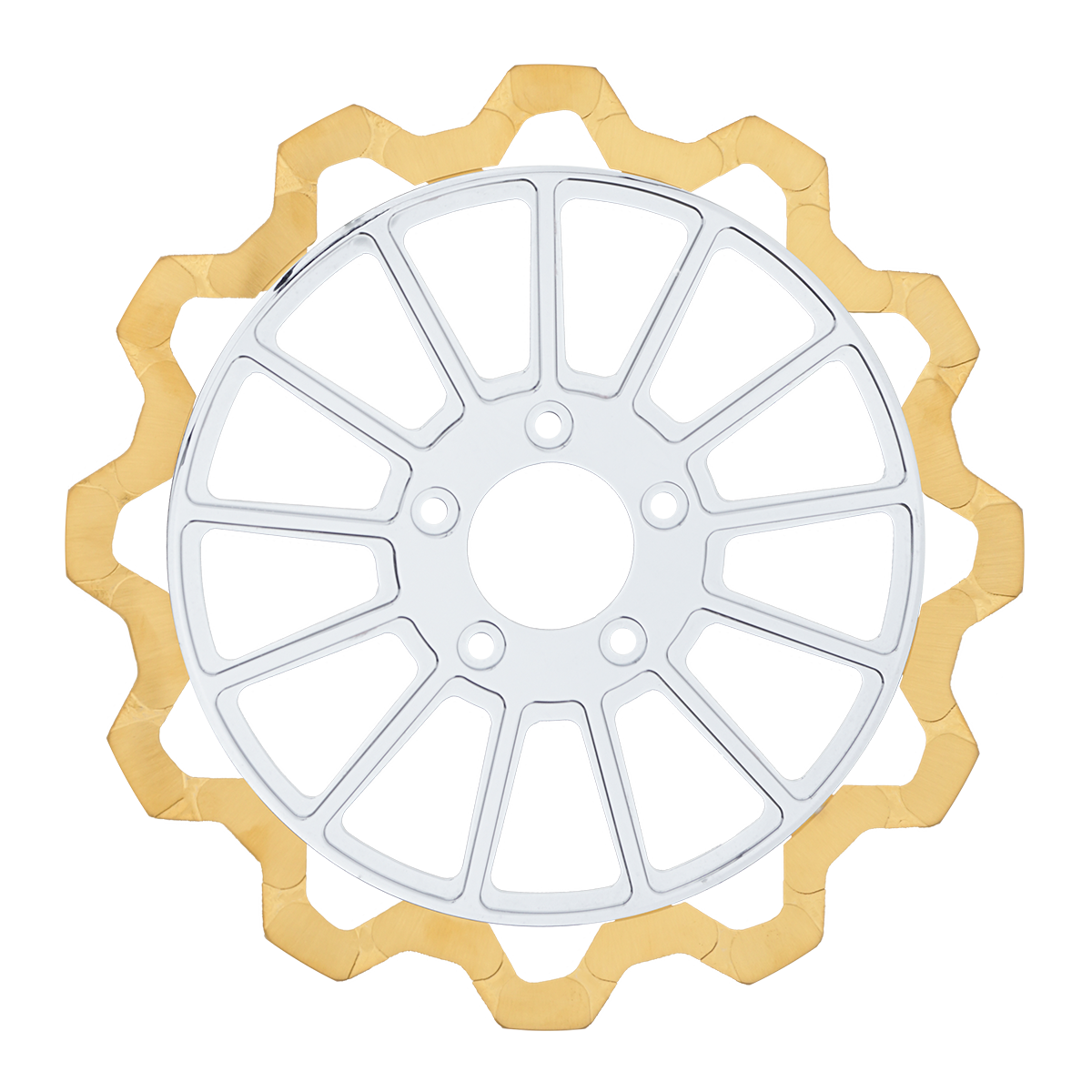 Lyndall Brakes Oversized 13" Bow-Tie Front Rotors