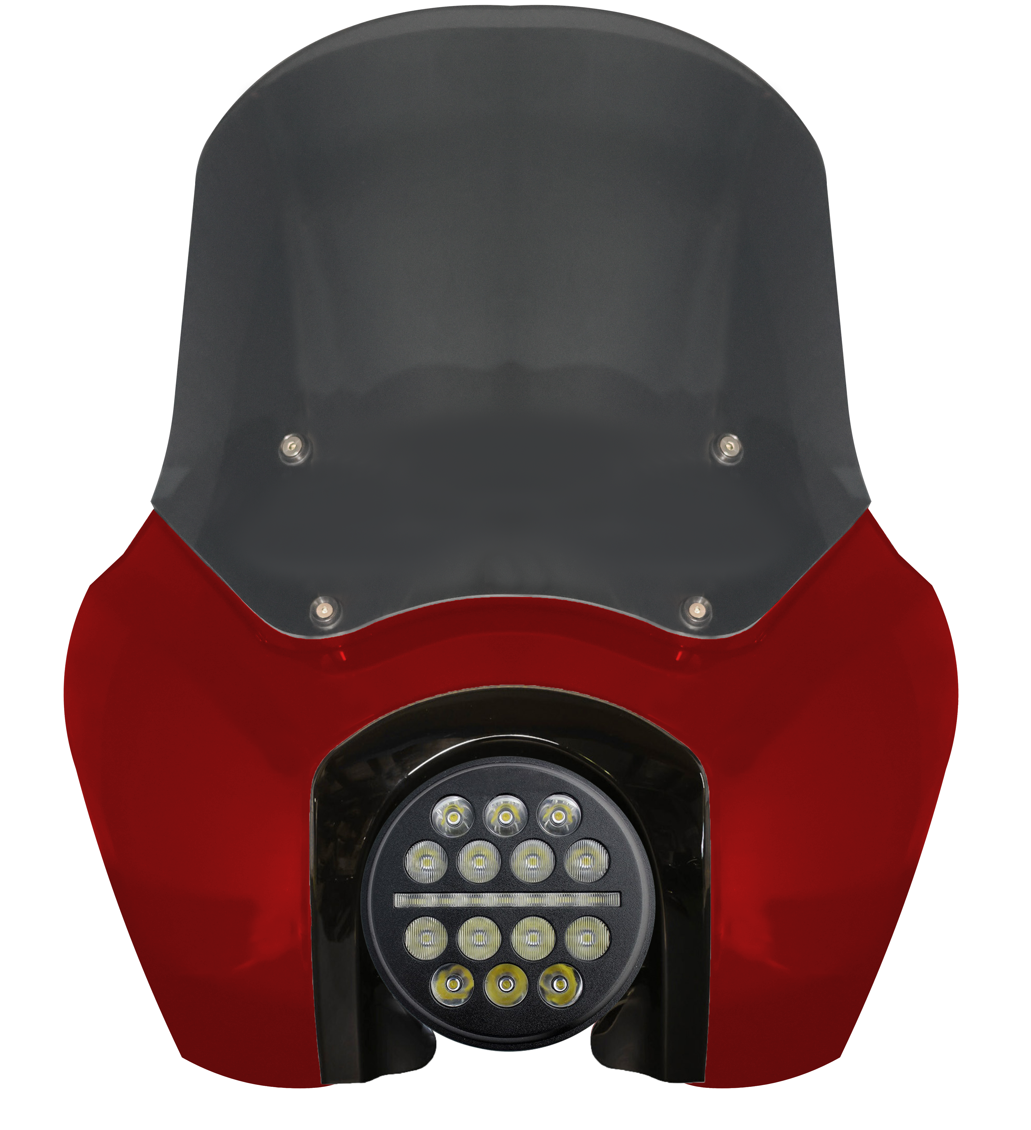 OG Softail Low Rider S Complete T-Sport Fairing Kit - Brilliant Red