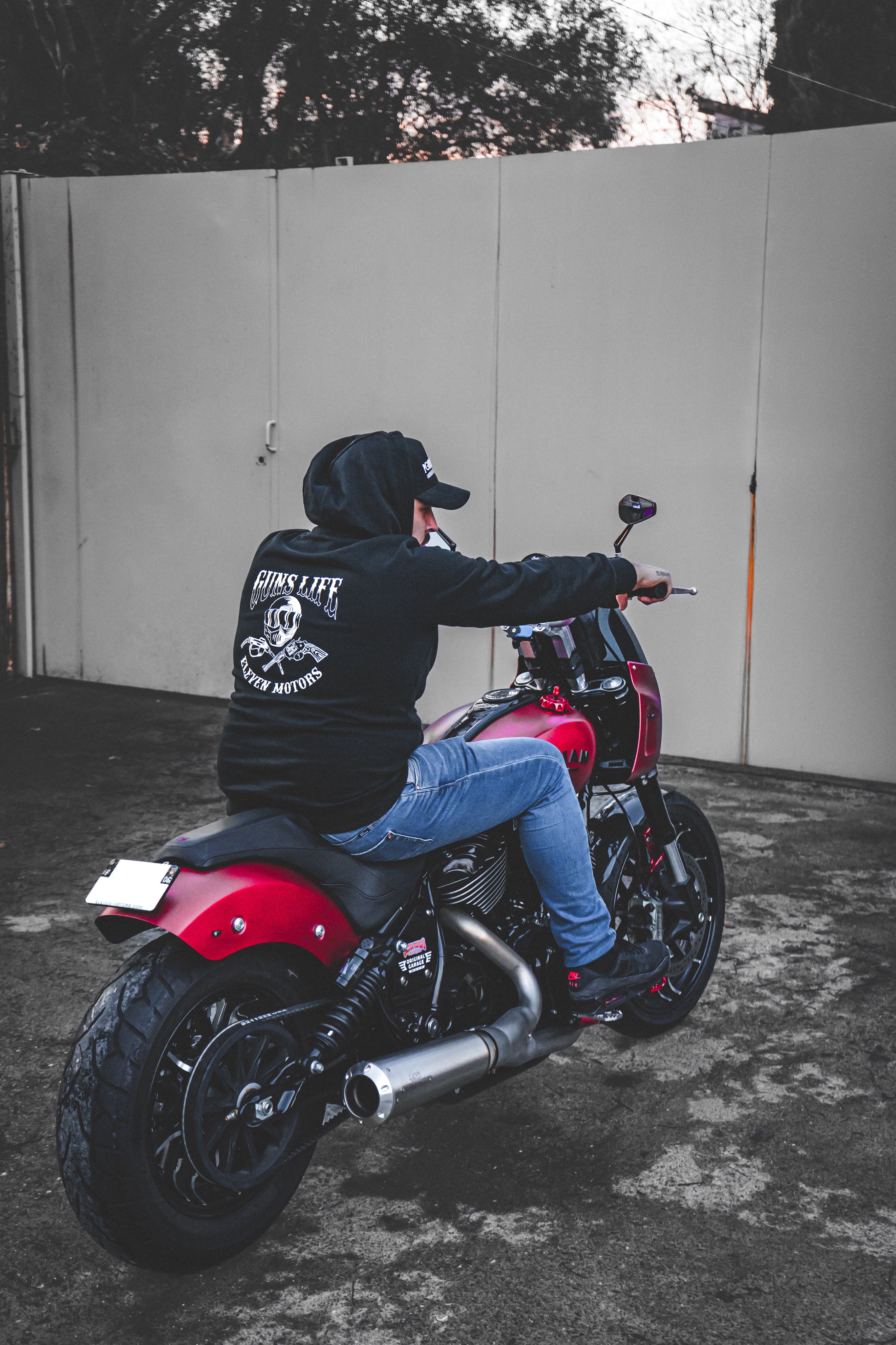 Sweat-shirt Guns Life