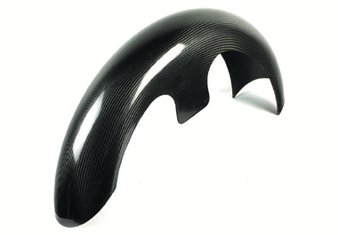 Long front fender touring carbon