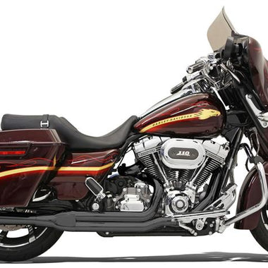BASSANI XHAUST Road Rage 2 Into 1 Black