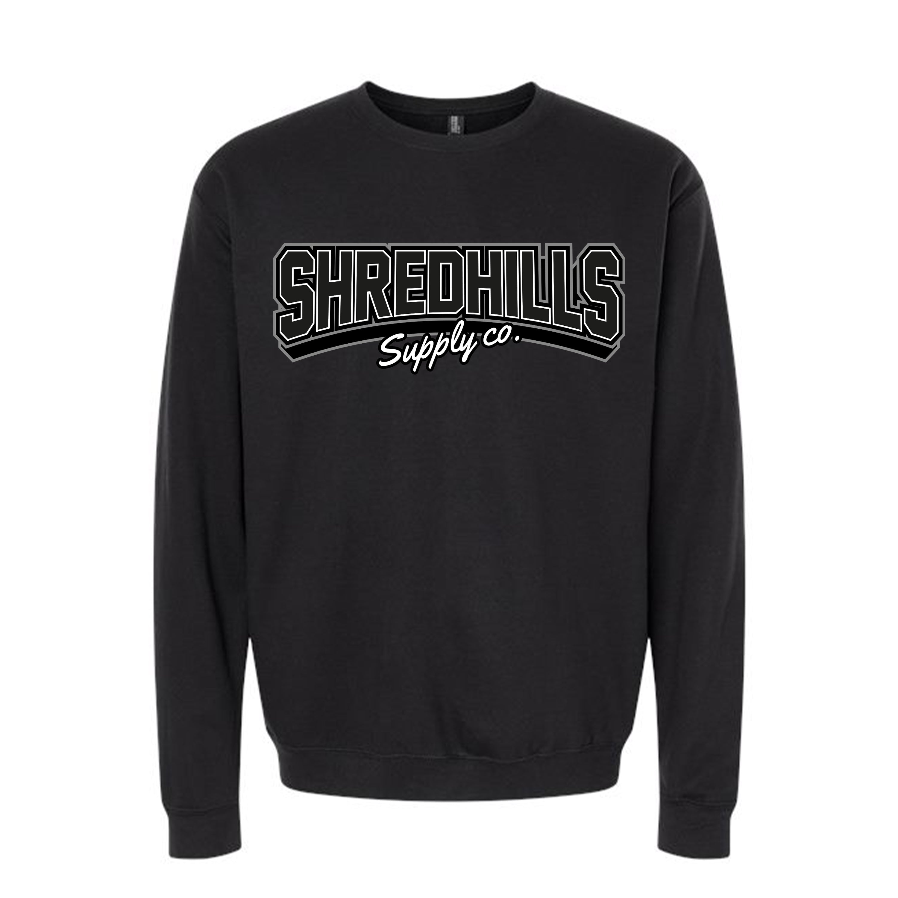 Retro BLK - Crewneck - Shredhills