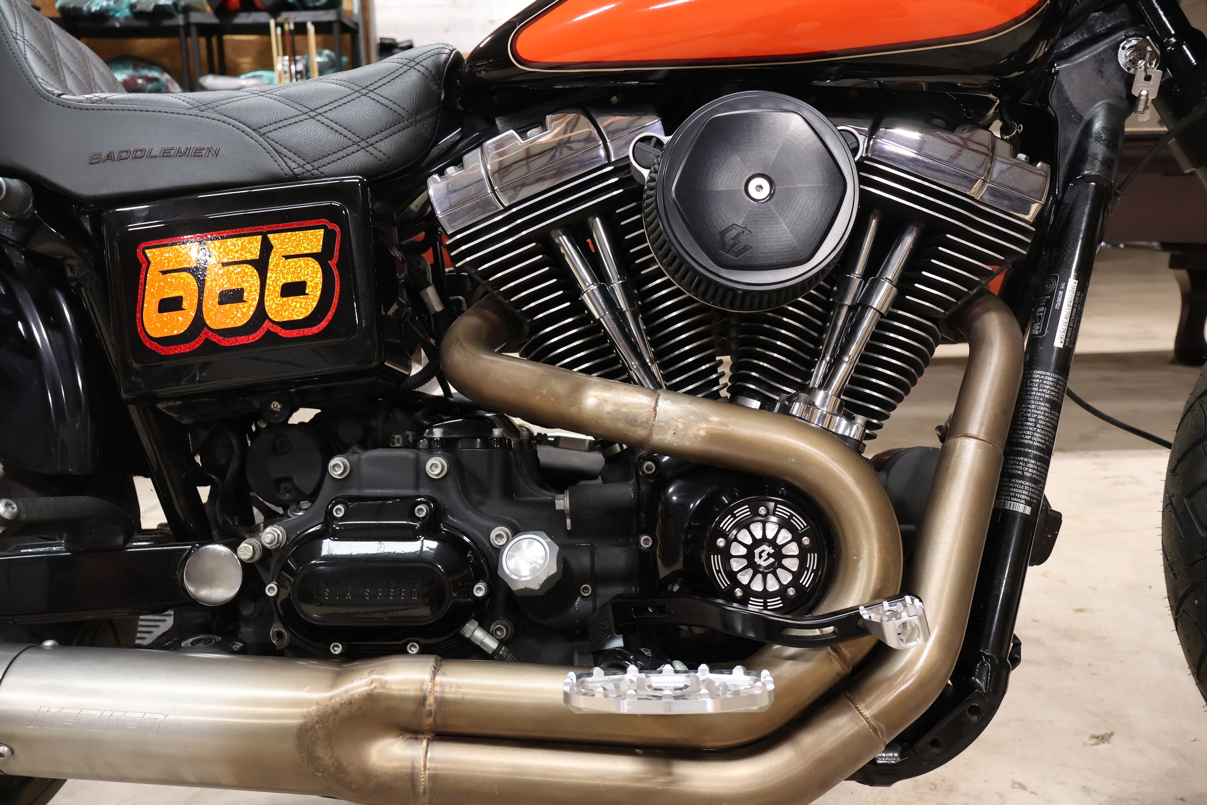 Lucky 13 Timing Covers Twin Cam Engine