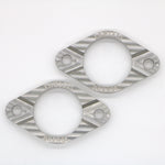 LG Billet stainless steel exhaust flanges