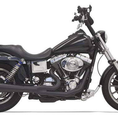 BASSANI XHAUST '91-'05 Road Rage Black With Short Megaphone