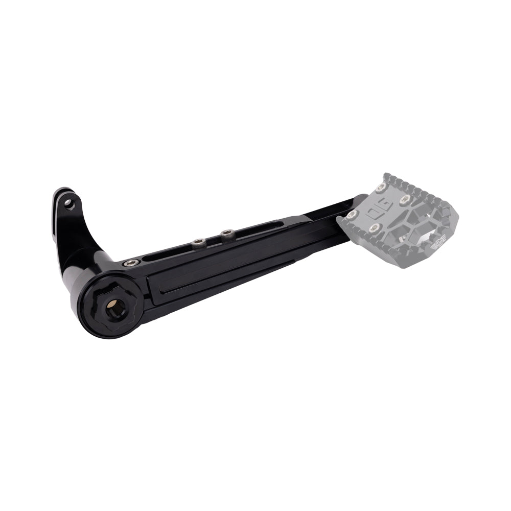 Black Adjustable Brake Arm for Harley-Davidson Touring Models