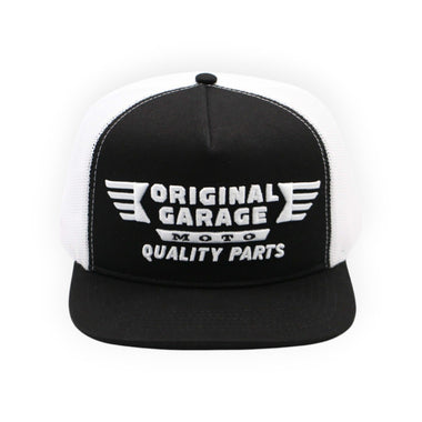 OG Quality Parts White/Black Trucker Hat