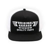OG Quality Parts White/Black Trucker Hat