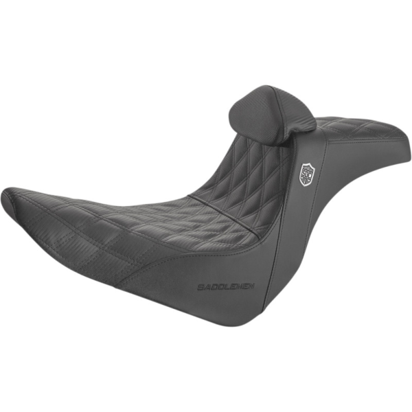 SADDLEMEN Pro Series SDC Seat w/ Backrest – Low Rider ST / Sport Glide (2018+)