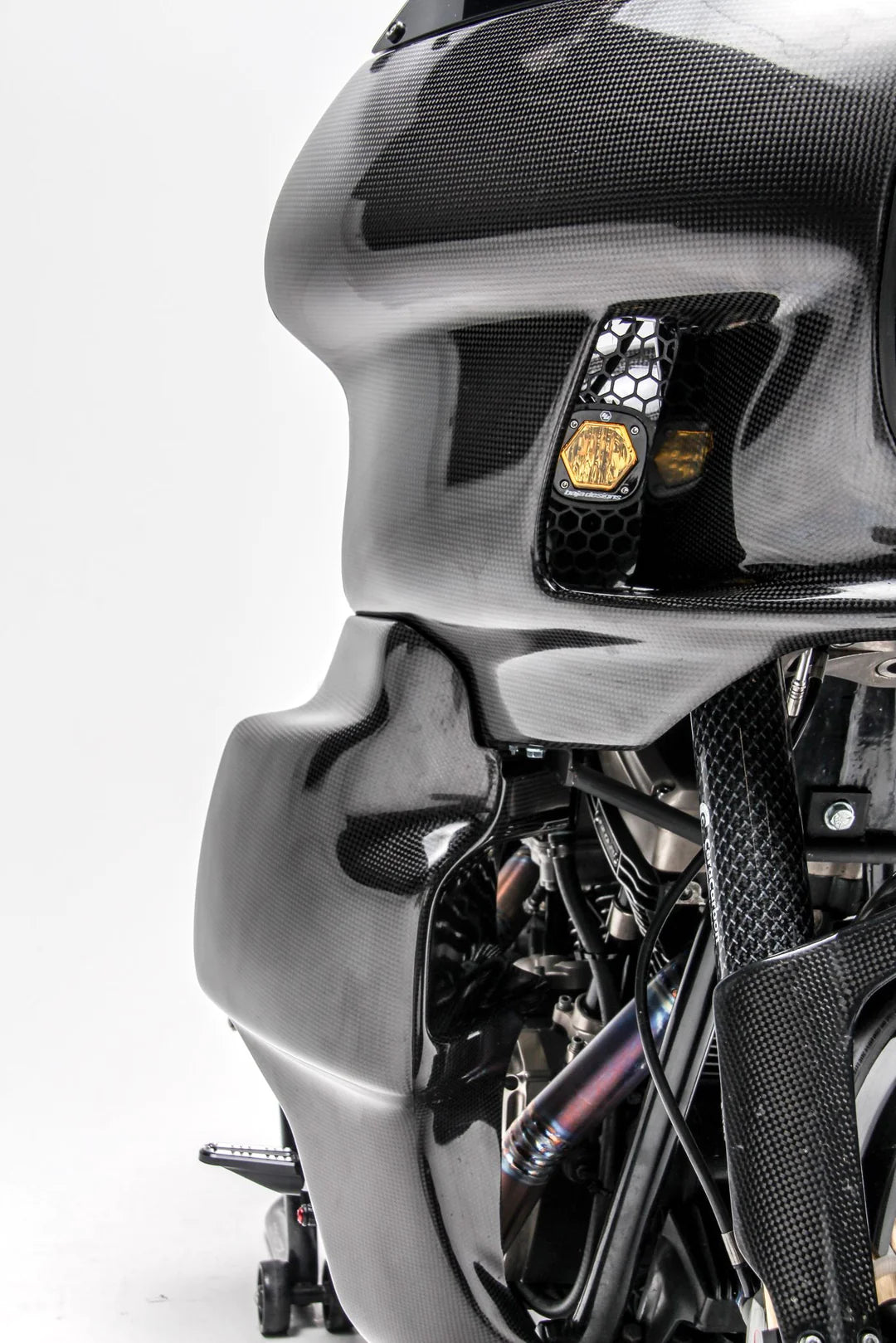 FXRT FAIRING VENT SCREENS FOR BAJA LIGHTS