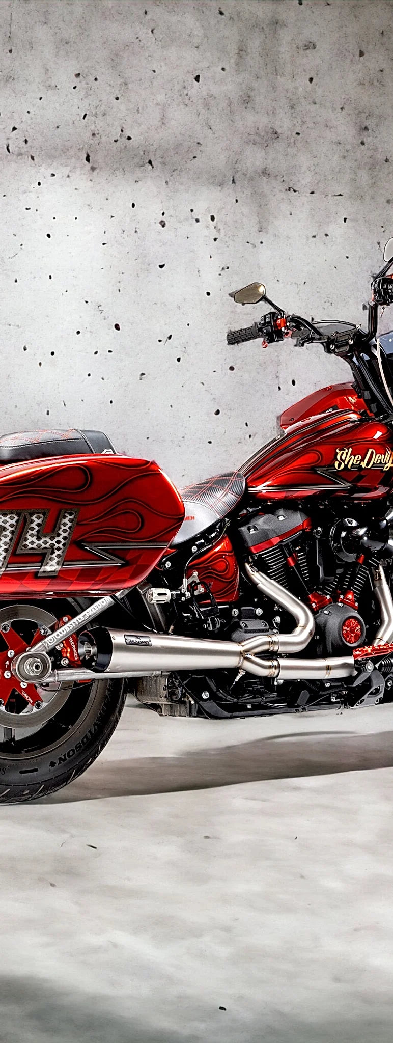 MPRDS Malparidos Exhausts - Echappement homologué 2:1 Softail 2021-2023 EURO 5