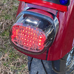 Custom Dynamics Integrated Low Profile LED Taillight with Auxiliary Turn Signals