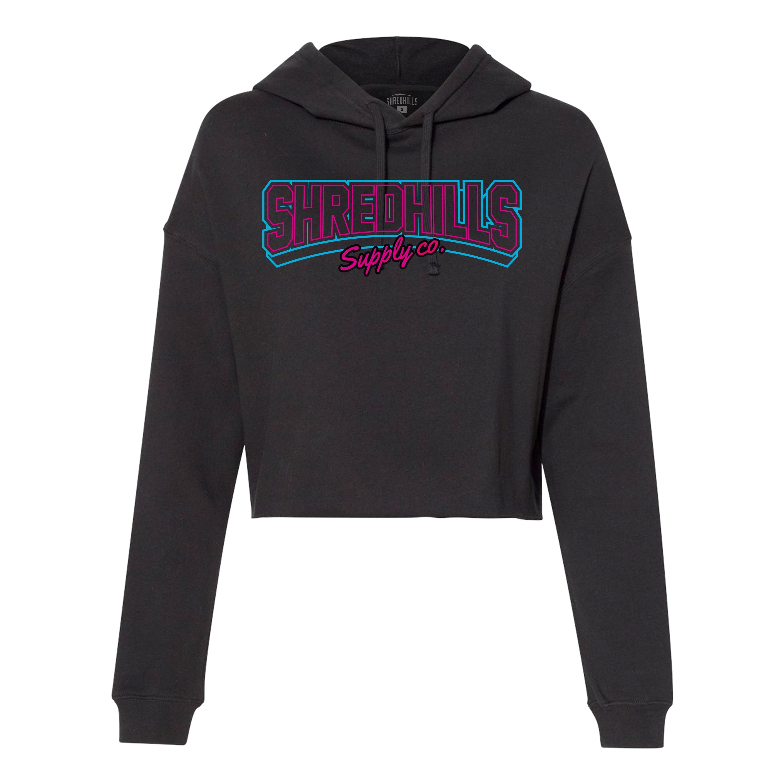 Retro - Hoodie Crop Women - Shredhills