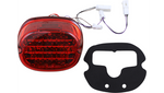Custom Dynamics Integrated Low Profile LED Taillight with Auxiliary Turn Signals