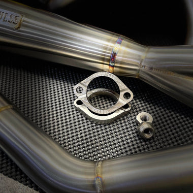 LG Billet stainless steel exhaust flanges