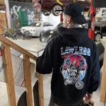 LAWLESS GARAGE x CHAMPION MIAMI VICE HOODIE